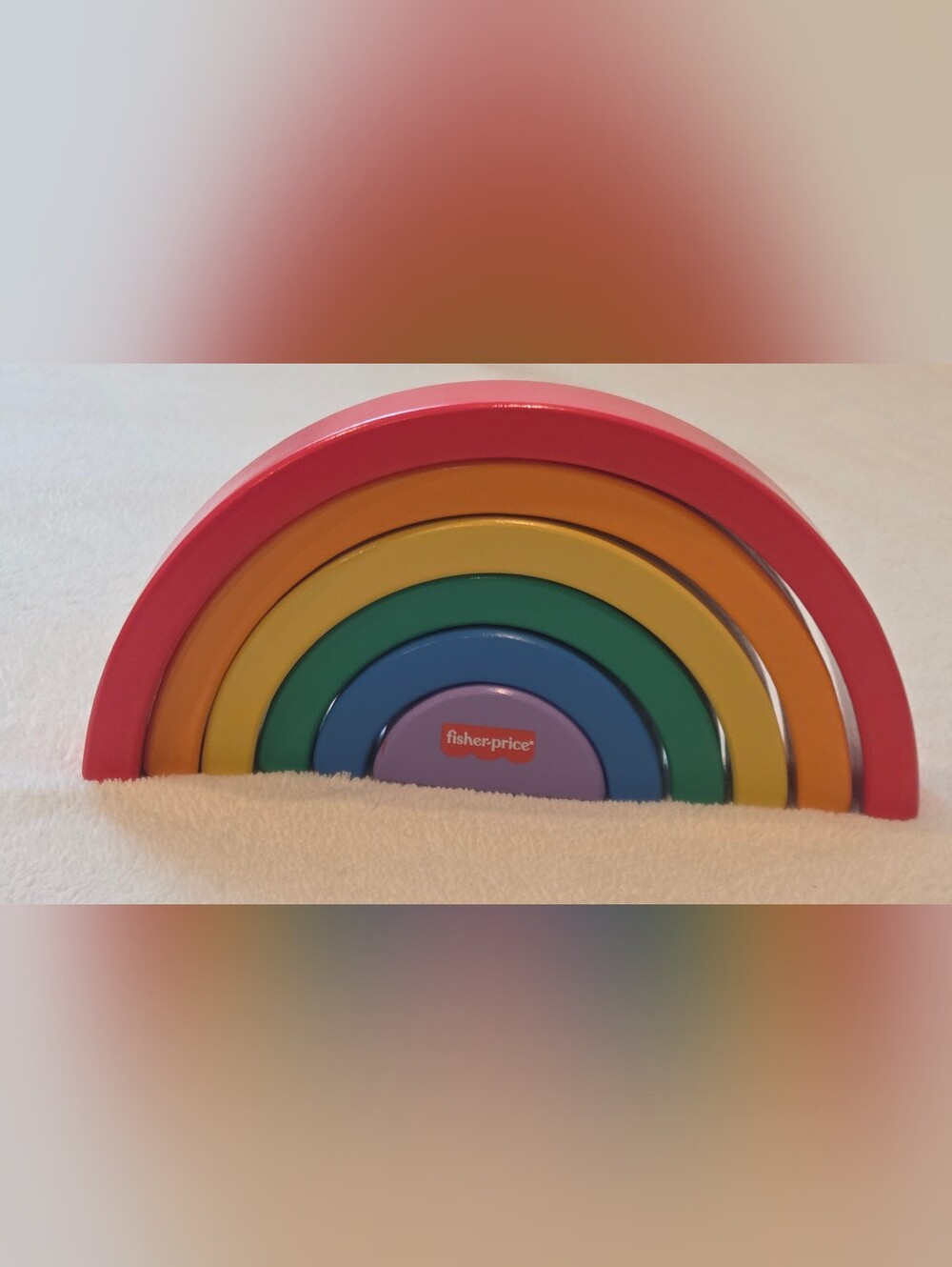 Fisher-Price Wooden Rainbow Stacker